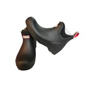 Hunter Boots Original Chelsea Play Black Size 6